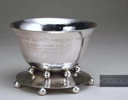 Arts and Crafts Silver Bowl - designed by C.R. Ashbee